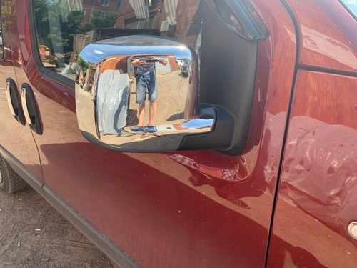 Хром накладки на дзеркала Omsa (нерж) для Fiat Fiorino/Qubo 2008+ 