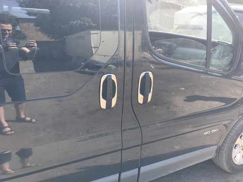 Обведення ручок (4 шт, нерж) для Renault Trafic 2001-2015 рр.