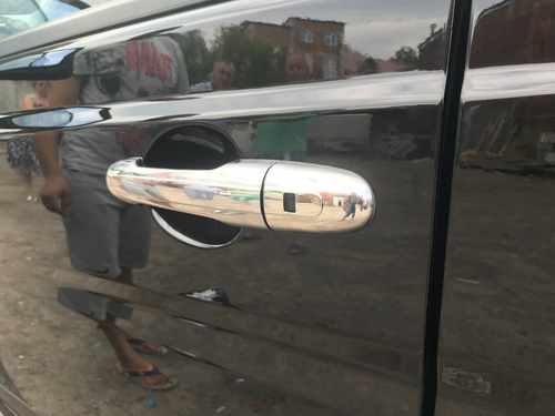 Хром накладки на ручки (4 шт) Carmos для Mercedes Vito 639 