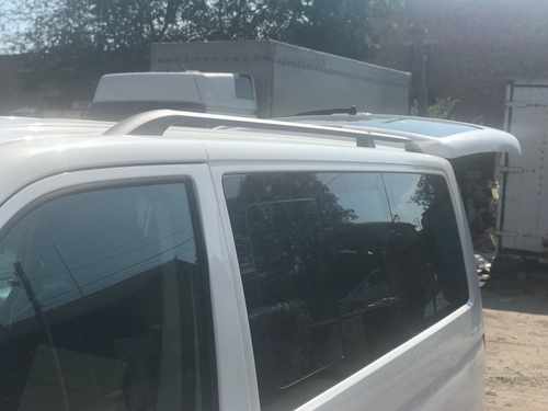 Рейлінги Чорні Довга база, Пластикові ніжки для Volkswagen T6 2015↗, 2019↗ мм.