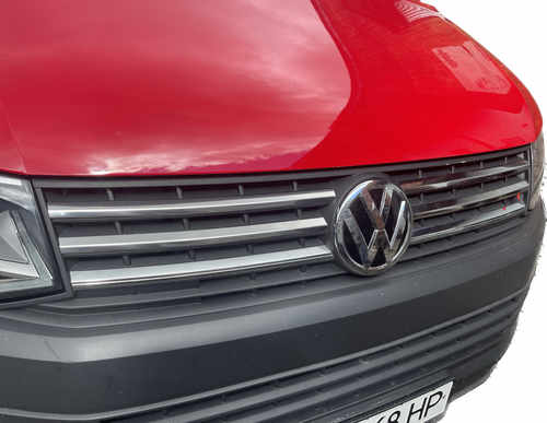 Хром накладка на решітку 4шт. (нерж.) для VW T6 2015+ Carmos (Туреччина)