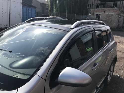 Рейлінги Skyport Grey для Nissan Qashqai 2007-2010 рр.