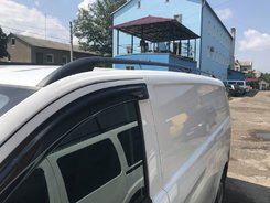 Рейлінги чорні Оригінальний дизайн Довга база (EXTRALONG) для Mercedes  Vito, Viano, V Class
