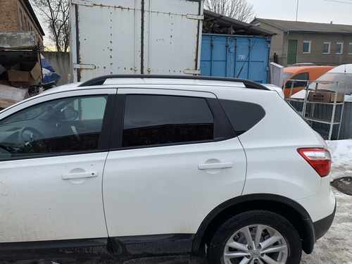 Рейлінги Skyport Black для Nissan Qashqai 2007-2010 рр.
