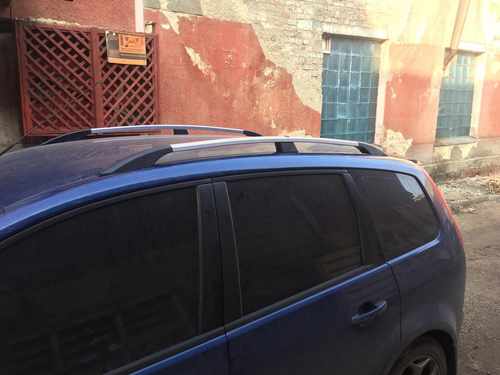 Рейлінги Хром Пластикові ніжки для Ford C-Max 2004-2010 рр.