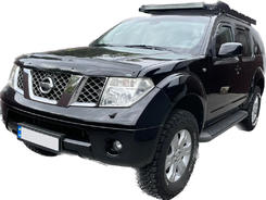 Дефлектор капота (EuroCap) для Nissan Pathfinder R51 2005-2014рр.