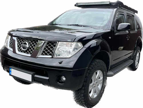 Дефлектор капота (EuroCap) для Nissan Navara 2006-2015рр.