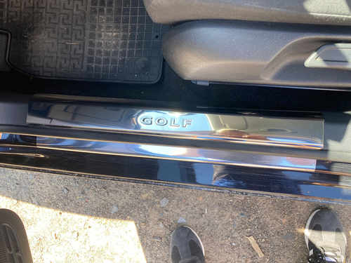 Хром накладки на внутрішні пороги (нерж.) для VW Golf 2008-2012
