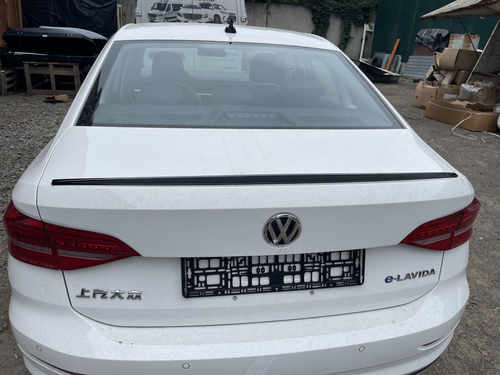Спойлер LIP (Sunplex, чорний) для Skoda Superb 2009-2015 рр.