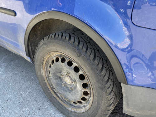 Накладки на арки для VW Caddy 2004-2010 довга база