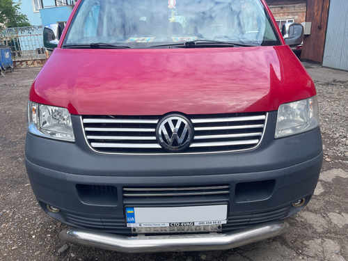 Хром накладки на решітку радіатора (нерж.) 8 шт. Carmos для VW T5 Transporter 2003-2010