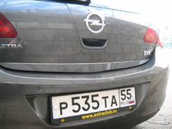 Кромка багажника (нерж) для Opel Astra J 2010↗ гг.