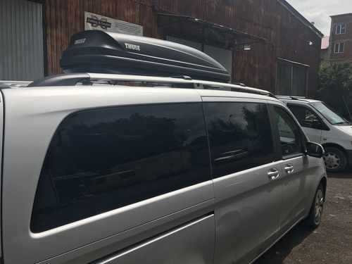 Рейлінги Хром Оригінальний дизайн Коротка база (SHORT) для Mercedes Vito / V W447 2014↗ мм.