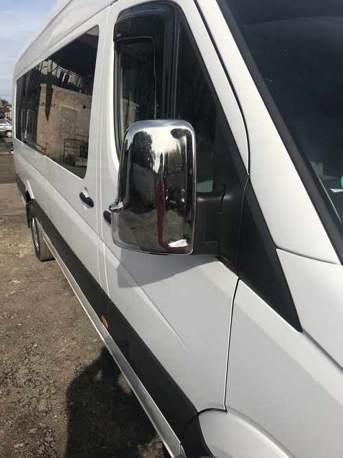 Хром накладки на дзеркала (нерж.) Omsa для VW Crafter 2006-2017