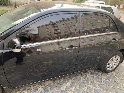 Хром нижні молдинги стекол (нерж.) для Toyota Corolla 2007-2012