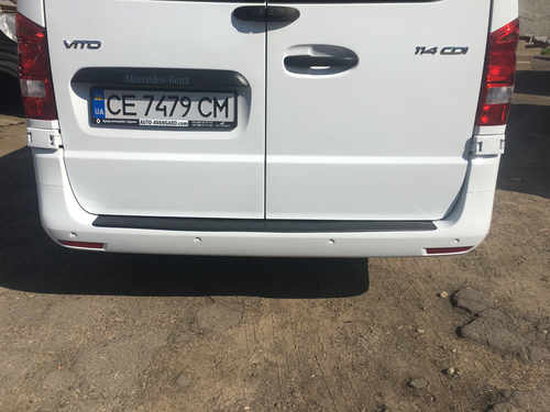 Накладка на задній бампер (ABS) для Mercedes Vito / V W447 2014-