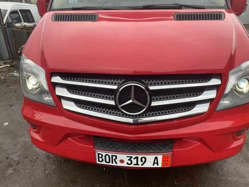 Хром накладки на передню решітку для Mercedes Sprinter 906 2013+ нерж Carmos (Туреччина)