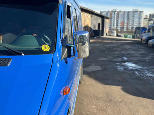 Хром накладки на дзеркала Carmos для Mercedes Sprinter 1995-2006