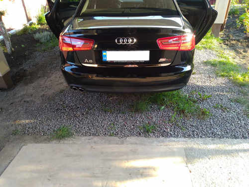 Кромка багажника (нерж.) для Audi A6 C7 2011-2017 рр.