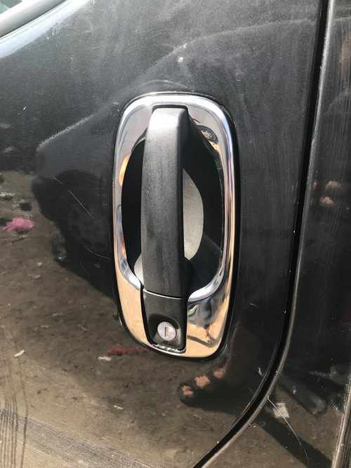 Обведення ручок (4 шт, нерж) для Renault Trafic 2001-2015 рр.