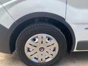 Накладки на колісні арки (4 шт, чорні) 2007-2015, чорний пластик, передні + задні для Renault Trafic 2001-2015 рр.