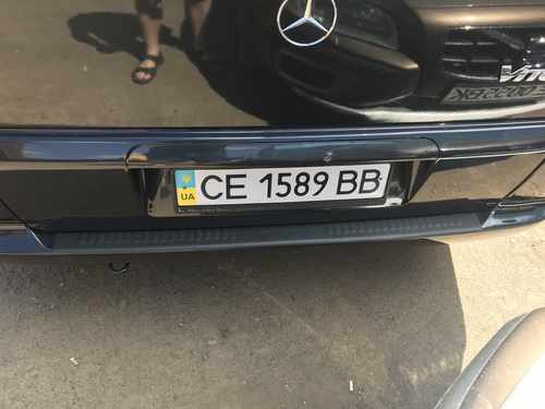 Накладка на задний бампер (ABS пластик) для Mercedes Vito 1999-2004 матова