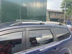 Алюмінієві рейлінги (хром) для Ford Focus II 2004-2011 універсал