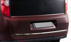 Кромка кришки багажника (нерж.) Carmos - Турецька сталь для Ford Fiesta 2002-2008 рр.