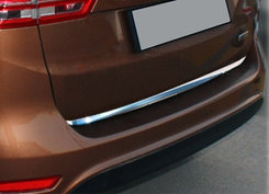 Кромка багажника (нерж.) Carmos - Турецька сталь для Ford C-Max/Grand C-Max 2010↗ мм.
