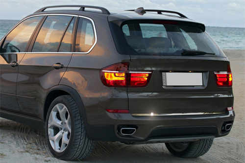 Кромка багажника (нерж) для BMW X5 E-70 2007-2013рр.