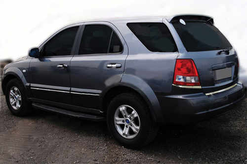 Хром накладка на нижню кромку кришки багажника (нерж.) для Sorento 2002-2009