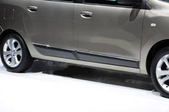 Хром молдинг дверний (нерж.) для Renault Lodgy 2013+