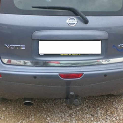 Кромка багажника (нерж.) для Nissan Note 2004-2013 рр.