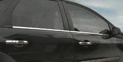Хром нижні молдинги стекол (нерж.) 4 шт. Omsa для Ford Focus C-Max