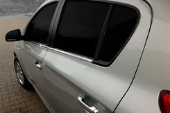 Нижні молдинги стекол (6 шт., Нерж) для Hyundai I-20 2008-2012рр.