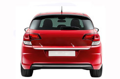 Хром нак-ка на нижню кромку кришки баг-ка (нерж.) для Citroen C4 2010+