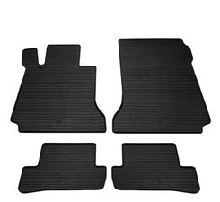 Резиновые коврики (4 шт, Stingray Premium) для Mercedes C-class W204 2007-2015 гг.
