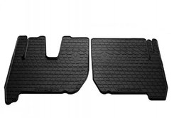 Резиновые коврики AD/AT (2 шт, Stingray Premium) для Iveco Trakker 2013↗ гг.