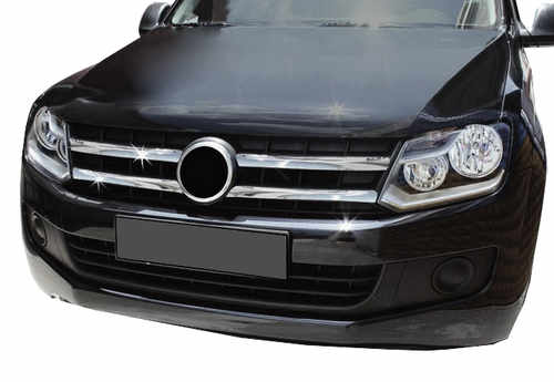 Хром накладки на решітку радіатора (нерж.) для VW Amarok 2010+