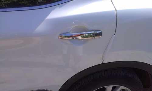 Хром накладки на ручки нерж. 4шт. для Nissan X-trail 2014+ (Carmos)
