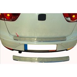 Накладка на задний бампер OmsaLine (XL, нерж) для Seat Altea 2004↗ гг.