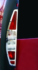 Хром накладки для Fiat Doblo 2000-2005 накладки на стопи нерж Carmos (Туреччина)