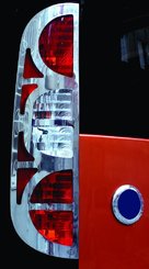 Хром накладки для Fiat Doblo 2006-2009 накладки на стопи нерж Carmos (Туреччина)