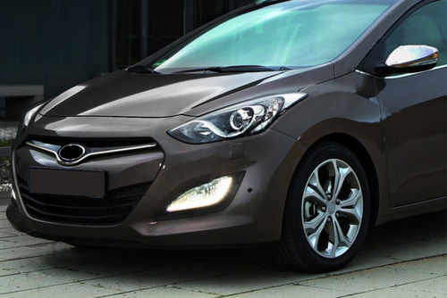 Накладка на решітку STYLE (нерж) для Hyundai I-30 2012-2017рр.