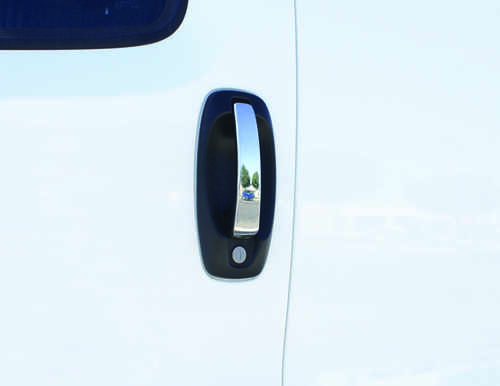 Хром накладки на ручки (4 шт) для Fiat Doblo 2010-/Opel Combo 2011+