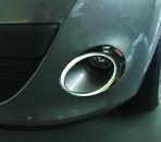 Хром окантовка на протитуманні ліхтарі (нерж.) для Renault Megane 2009+