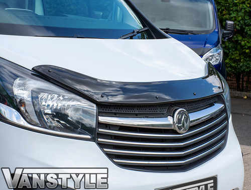 Дефлектор капота (EuroCap) для Opel Vivaro 2015-2019рр.