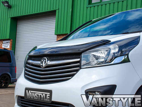 Дефлектор капота (EuroCap) для Opel Vivaro 2015-2019рр.