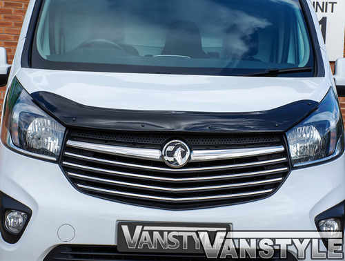 Дефлектор капота (EuroCap) для Opel Vivaro 2015-2019рр.