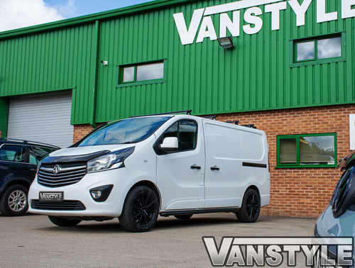 Дефлектор капота (EuroCap) для Opel Vivaro 2015-2019рр.